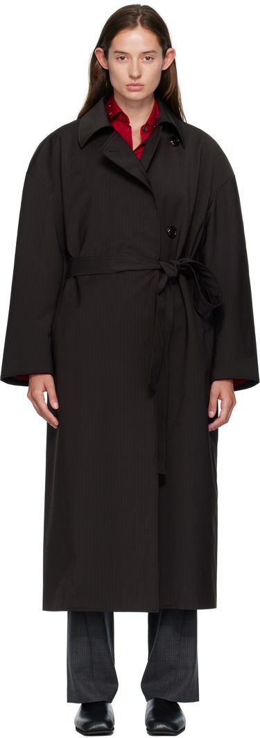 Rockar OUR LEGACY OUR LEGACY Pinstripe Court Coat Svart | W4251CC, 0