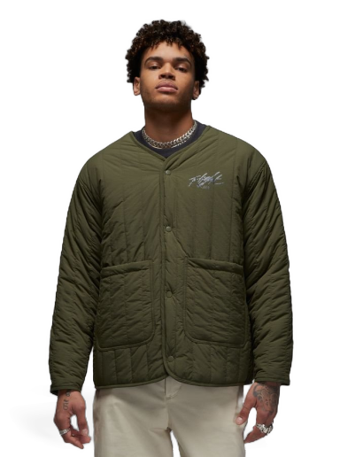 Jacka Jordan Flight Heritage Liner Jacket Grön | DX4349-045