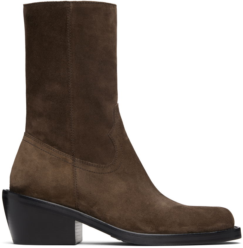 Sneakers och skor Dries Van Noten Dries Van Noten Suede Boots Brun | 252-021706-106