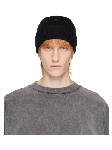 Mössa Acne Studios Patch Beanie Svart | C40271-