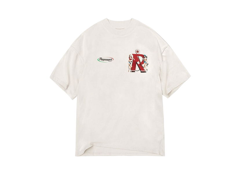 T-shirt Represent Clo Represent Represent Premium T-shirt Flat White Vit | M05239-72