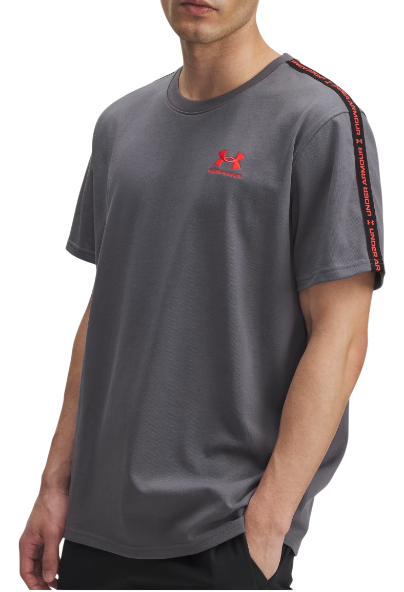 T-shirt Under Armour UA Icon HWT Taping T-Shirt Grå | 1390300-025, 0