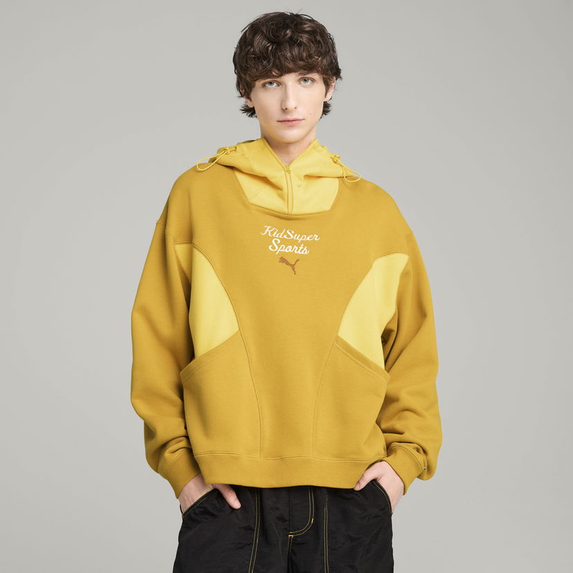 Sweatshirt Puma KIDSUPER Progressive Hoodie Gul | 630932_62