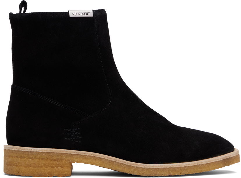 Jacka Represent Clo Represent Crepe Chelsea Boots Svart | MLM911442