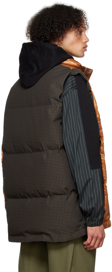 Väst Feng Chen Wang Feng Chen Wang Deconstructed Down Vest Brun | FUF14VS04, 2
