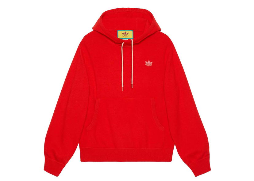 Sweatshirt Gucci adidas x Wool Sweatshirt Red Röd | ‎700446 XKCH8 6429