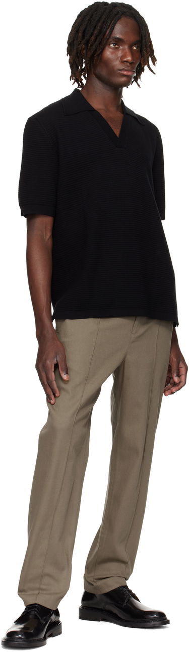 Polotröja A.P.C. A.P.C. Livio Knit Polo Svart | COGDK-H23413, 3