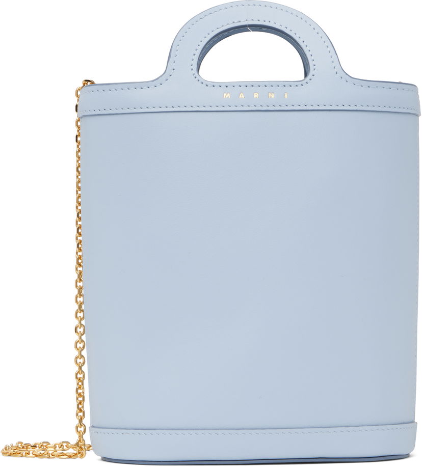 Handväska Marni Nano Bucket Bag Blå | PHMO0039Q1 LV589