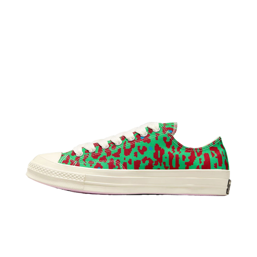 Sneakers och skor Converse GOLF Le FLEUR x Chuck Taylor All Star 70 Low "Digital Leopard Green" Grön | A08167C