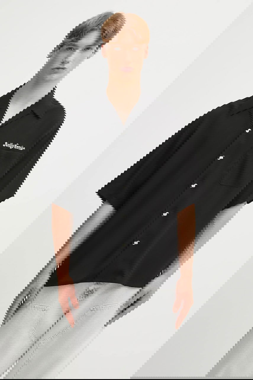 Skjorta WACKO MARIA Wacko Maria 50'S Shirt Relaxed Fit Svart | 25SS.WMS.OC06, 0