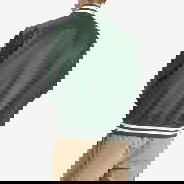 Bomberjacka BAPE Bathing Ape Baseball Varsity Jacket, Size Large Grön | 001LJL301011M-GRN, 3