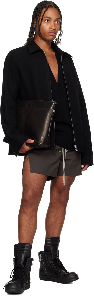 Axelväska Rick Owens Rick Owens Concordians Big Adri Bag Brun | RA02E0726 LCAPA, 3