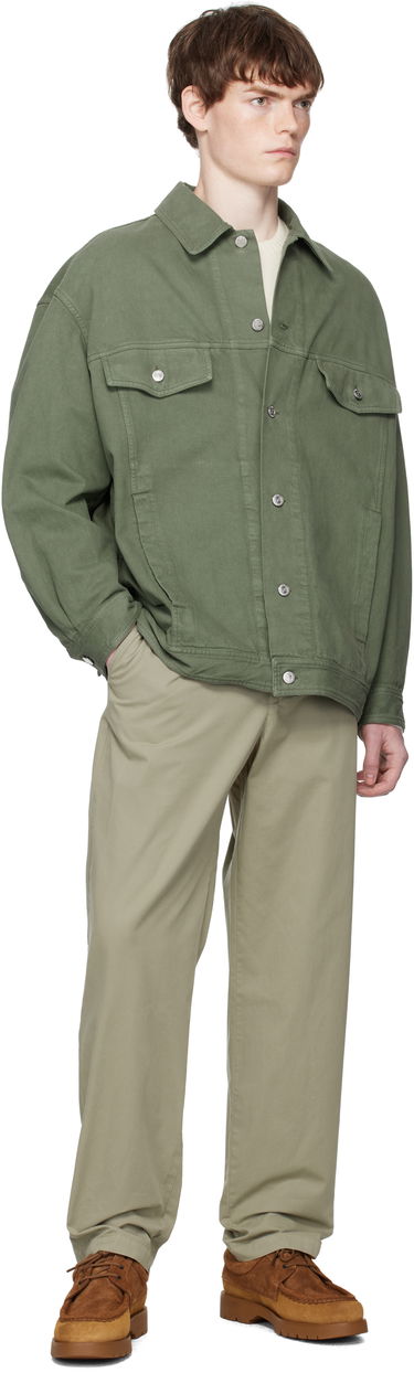 Byxor A.P.C. A.P.C. Lawrence Trousers Grön | COHKU-H08509, 3