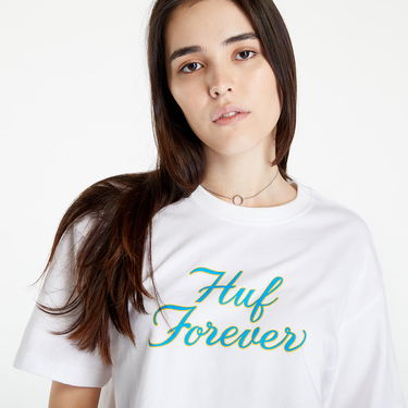 Crop top HUF Forever Crop Tee Vit | WTS0048 WHITE, 3