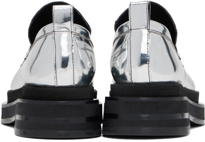 Tillbehör Simone Rocha Simone Rocha Heart Toe Platform Loafers Metallisk | LOF1D 0791, 1