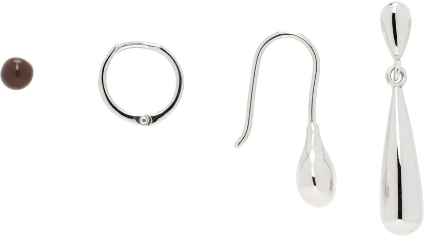 Örhängen LEMAIRE Lemaire Set of Three Earrings Metallisk | JW0046 LO0042