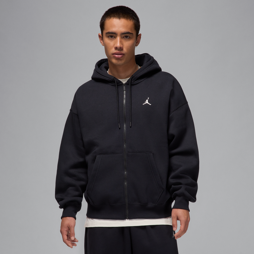 Sweatshirt Jordan Jordan Brooklyn Fleece Full-Zip Hoodie Svart | IB7231-010