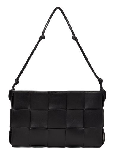 Axelväska Bottega Veneta Cassette Pouch Bag Svart | 730543 VCQC4