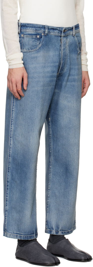 Jeans Maison Margiela Maison Margiela Distressed Jeans Blå | S50LA0240 S30383, 1