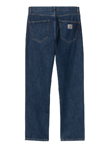 Byxor Carhartt WIP Nolan Pant "Blue Stone Washed" Mörkblå | I033006_01_06
