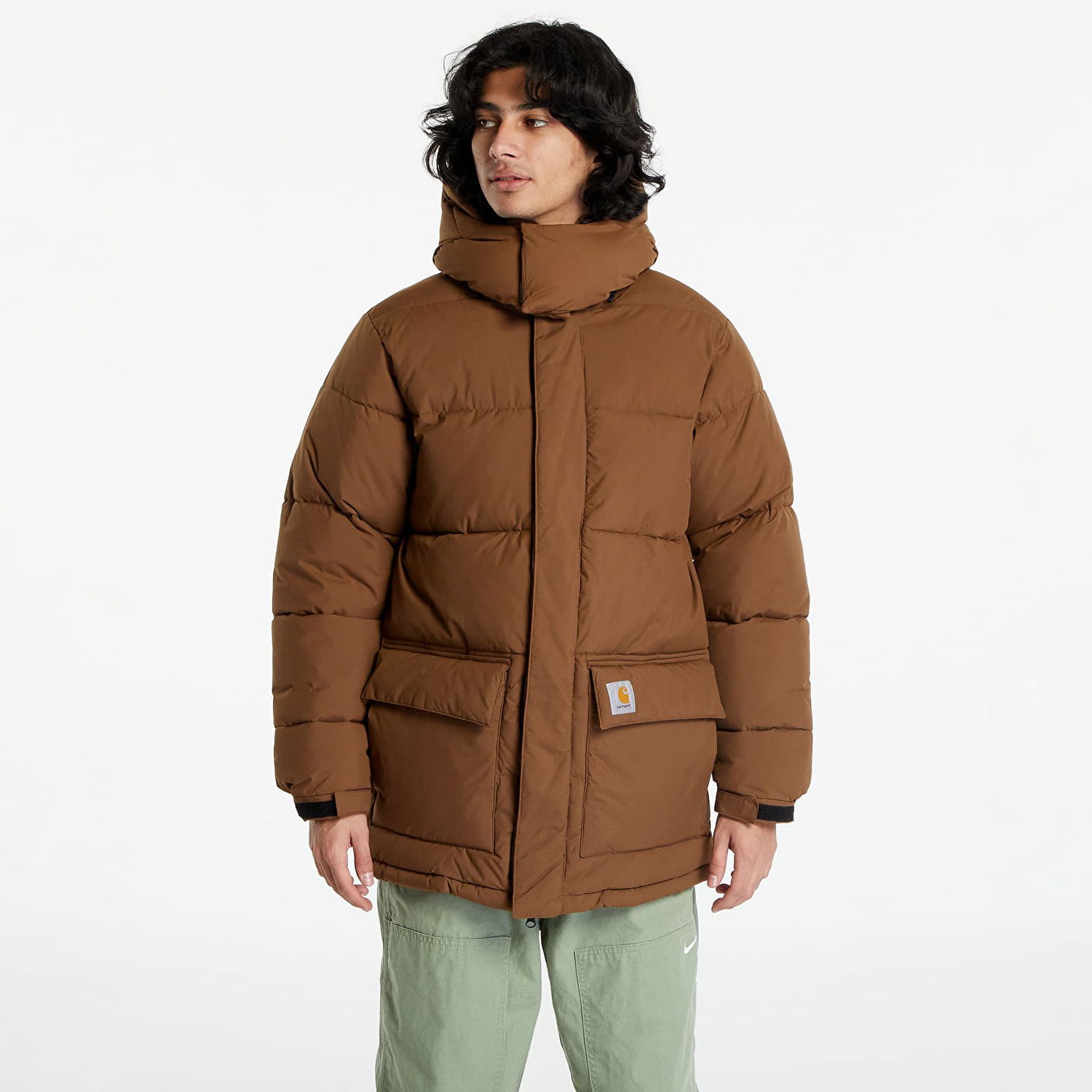 Pufferjacka Carhartt WIP Milter Jacket Brun | I032267.1CNXX, 0
