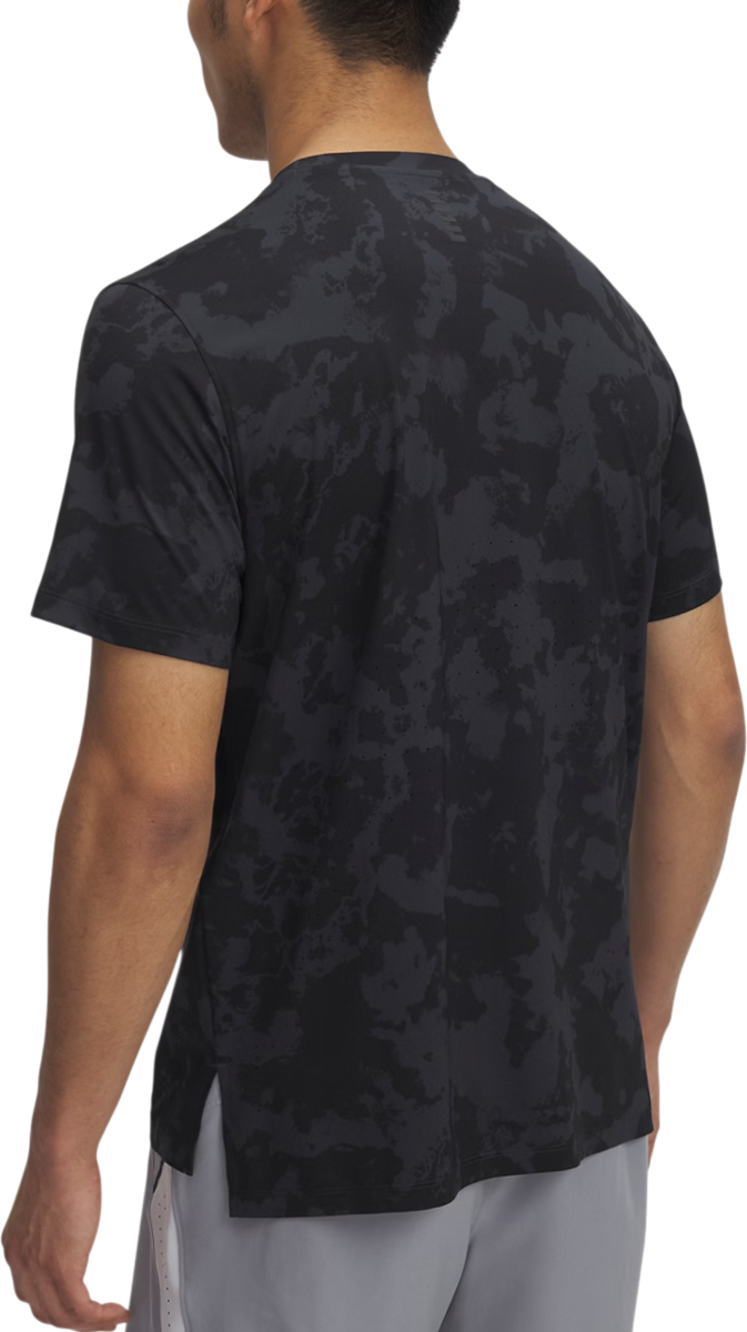 T-shirt Under Armour Under Armour UA Launch Elite Printed Short Sleeve T-Shirt Svart | 1389804-017, 1