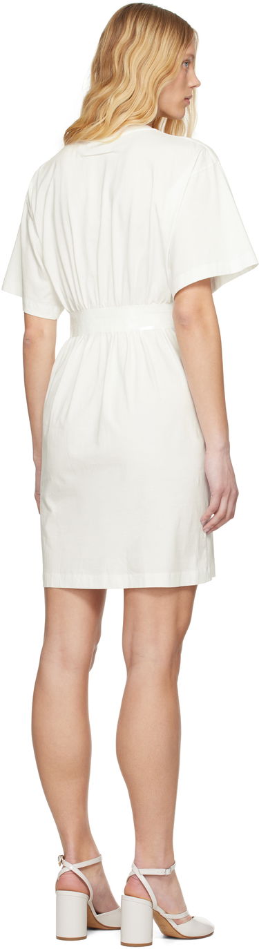 Klä Maison Margiela MM6 Maison Margiela Taped Jersey Dress Vit | S52DA0063 M20048, 2