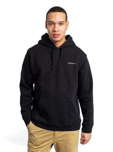 Sweatshirt Patagonia Fitz Roy Icon Uprisal Hoody Svart | 39666