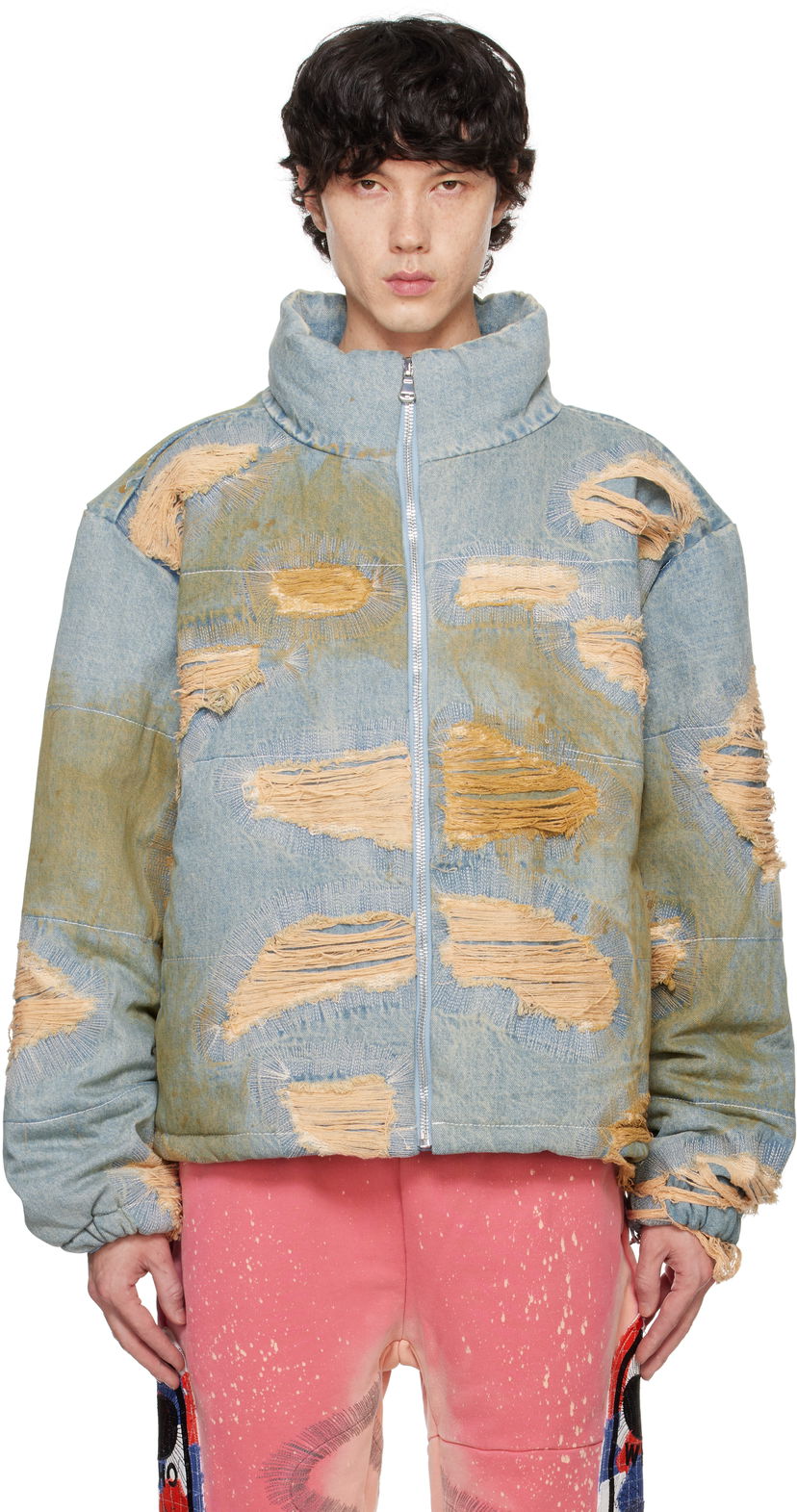 Bomberjacka Who Decides War Bomber Jacket Blå | 1131040009FW24