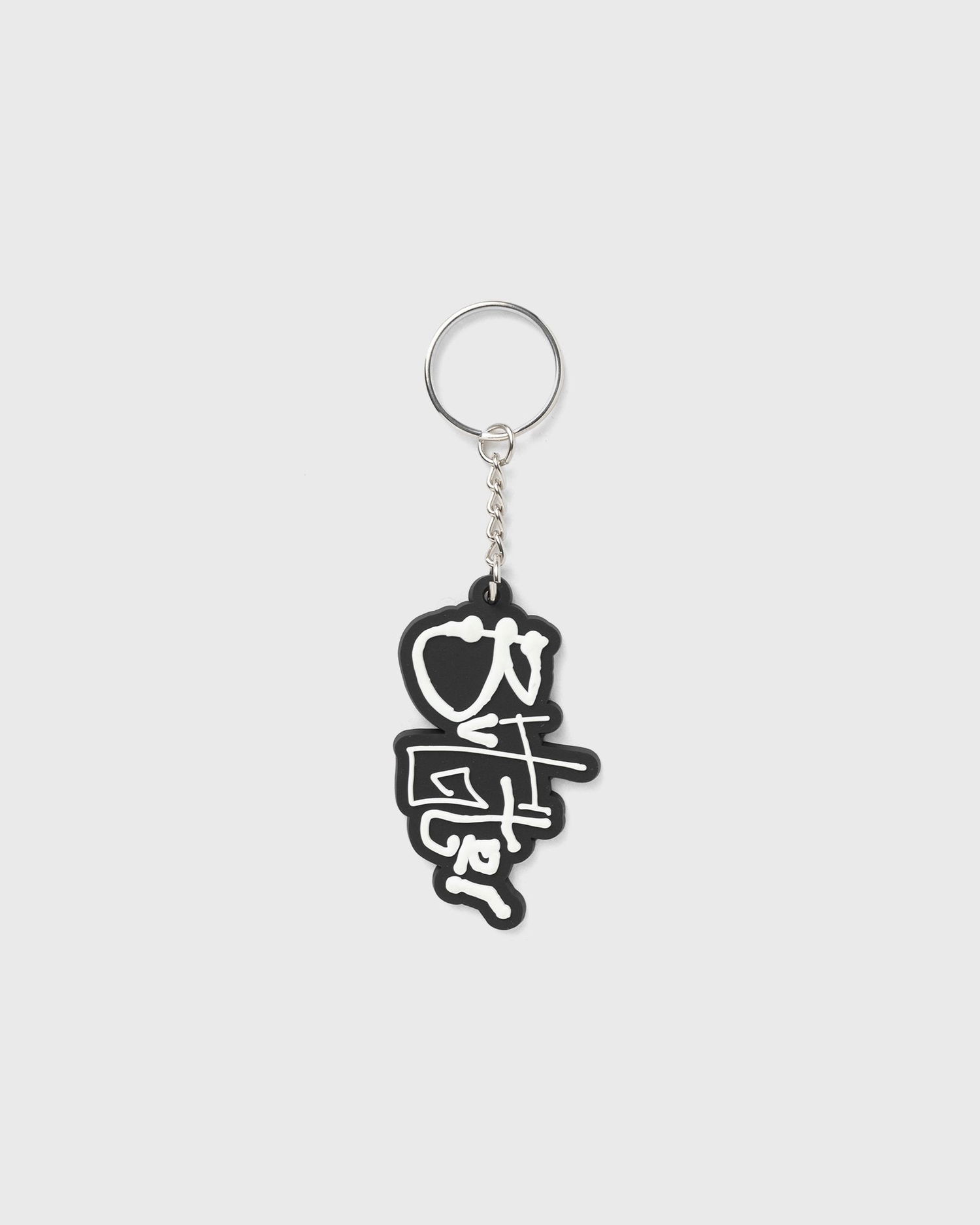 Nyckelringar Butter Goods Scribble Rubber Keychain Svart | P24307, 0