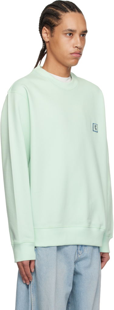 Sweatshirt WOOYOUNGMI WOOYOUNGMI Back Logo Sweatshirt Svart | W251TS27, 4