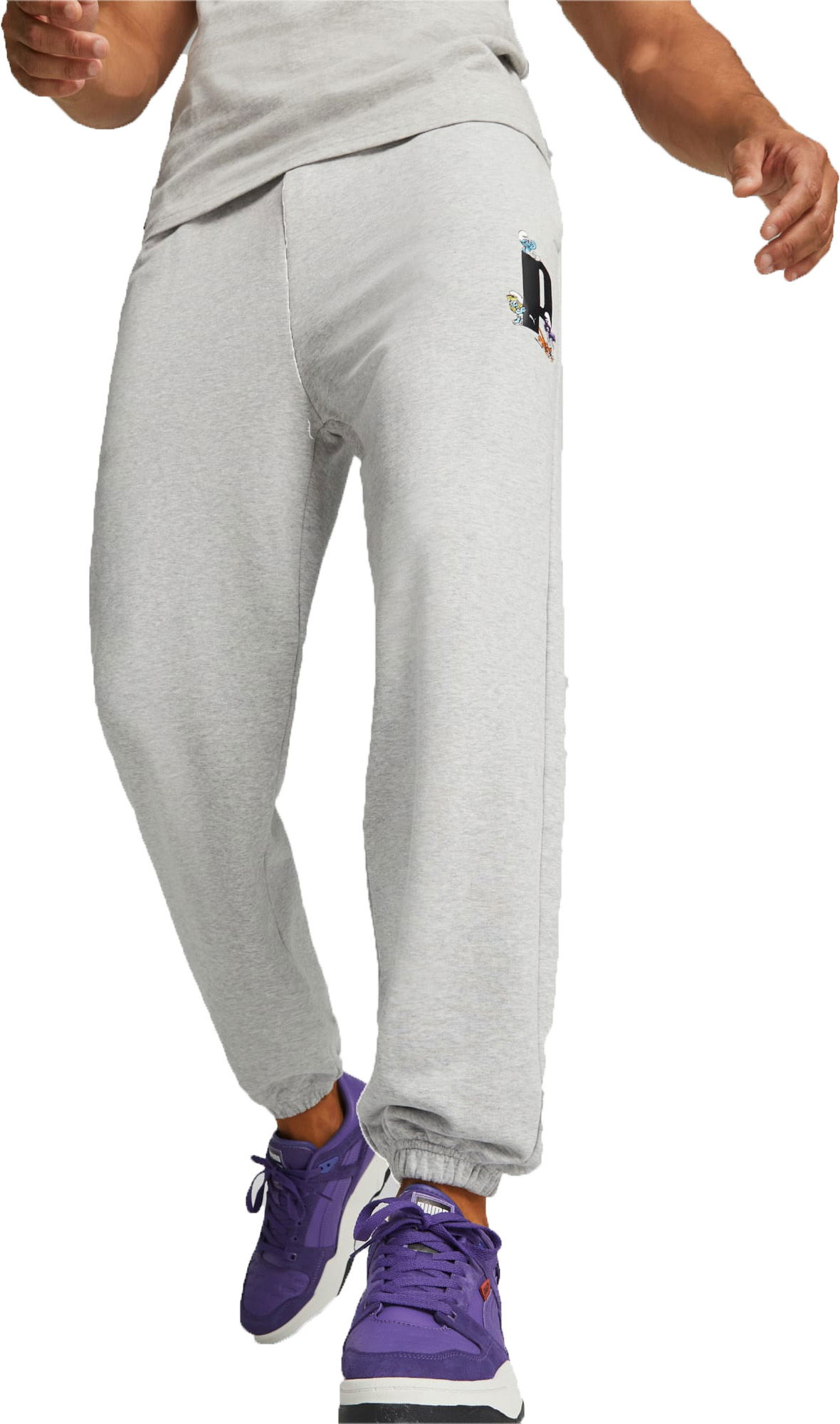 Träningsbyxor Puma x The Smurfs TR Grå | 622193-04, 0