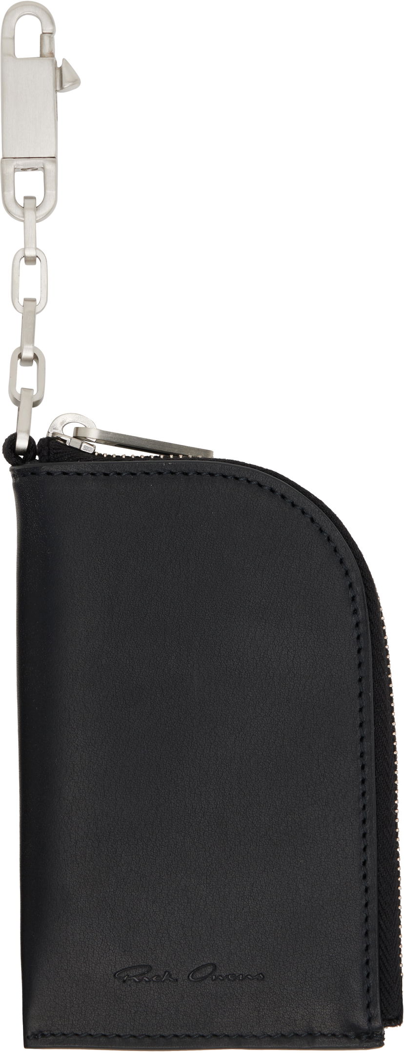 Plånbok Rick Owens Rick Owens Concordians Hook Wallet Svart | RA02E0718 LGE