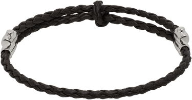 Armband Bottega Veneta Bottega Veneta Braided Leather Bracelet Brun | 838329V507C2113, 1