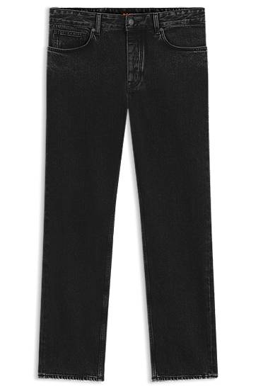 Jeans BOSS Regular-fit jeans comfort-stretch denim Svart | 50549861, 0
