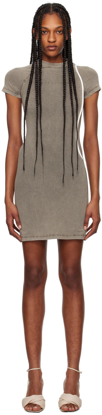 Klä Ottolinger Ottolinger Fitted Minidress Grå | 1504002