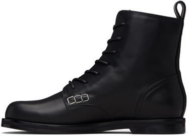 Sneakers och skor JW Anderson JW Anderson Lace-Up Leather Boots Svart | BT0108-LA0268, 2