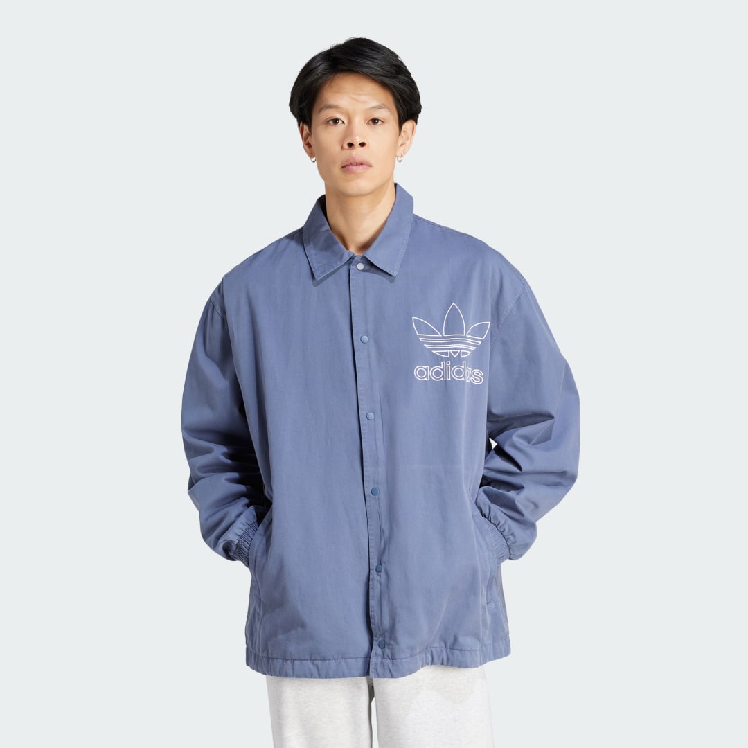 Jacka adidas Originals Adicolor Outline Trefoil Jacket Turkos | IR7998, 0