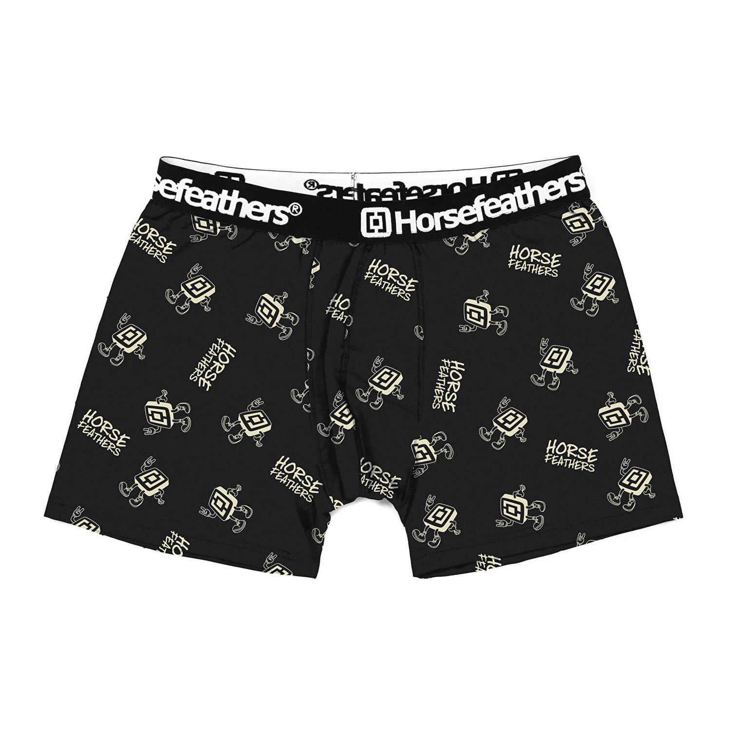 Boxare Horsefeathers Boxers Sidney Boxer Shorts Logoman Svart | AM164C, 0
