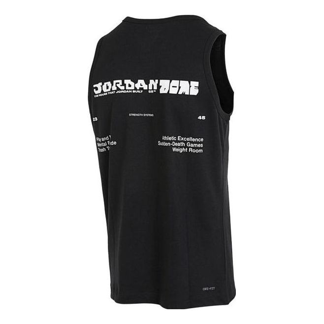 Linne Jordan Dri-Fit Graphic Training Tank Svart | DX9606-010, 0