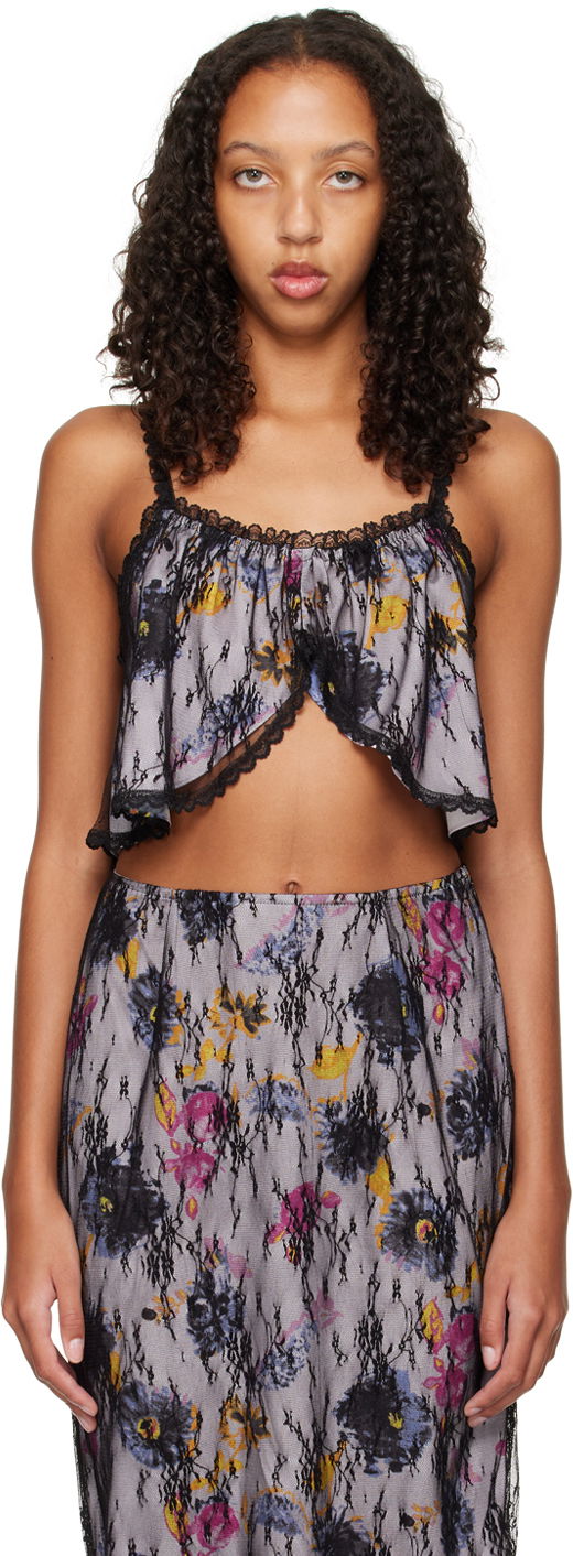 Kjol Anna Sui Anna Sui Lace Camisole Flerfärgad | 0123C20