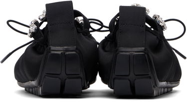 Klä Simone Rocha Simone Rocha Embellished Grip Ballerina Flats Svart | BPT1B 0755, 1