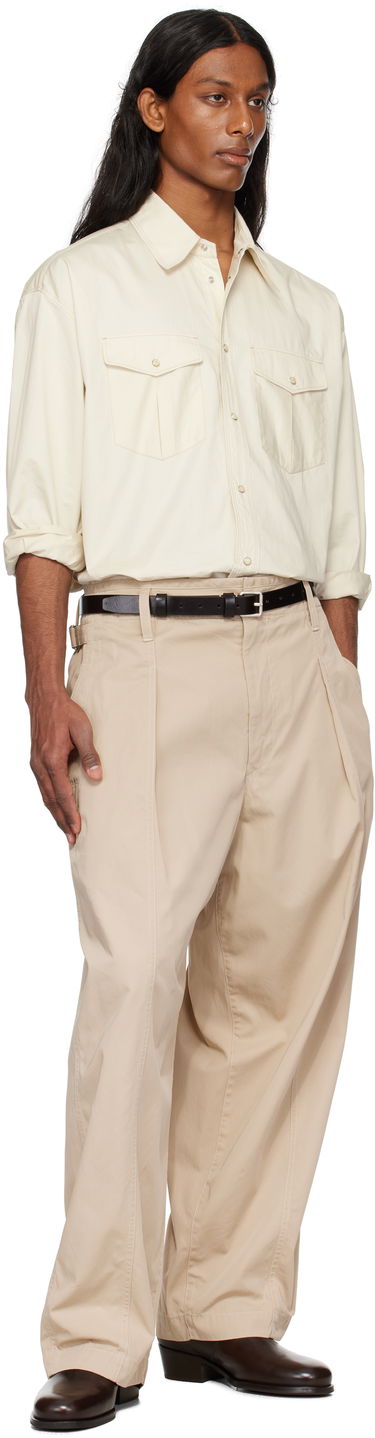 Skjorta LEMAIRE Lemaire Western Shirt Beige | SH1145 LF1207, 4