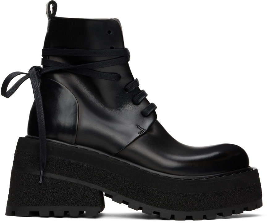 Kläder Marsèll Marsèll Carretta Platform Boots Svart | MW5596 118, 0