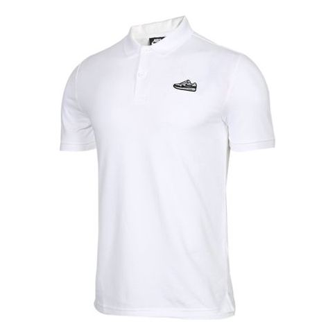 Polotröja Nike Sports Short Sleeve Polo Shirt Vit | AR2322-100