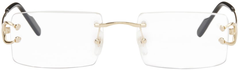 Solglasögon Cartier Rectangular Glasses Metallisk | CT0488O-001