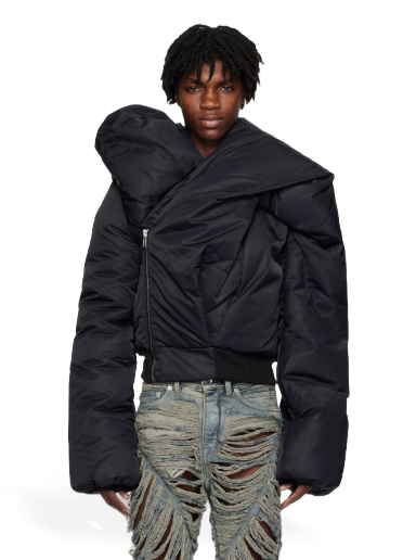 Bomberjacka Rick Owens DRKSHDW Doll Down Bomber Jacket Svart | DU02C5775 BR