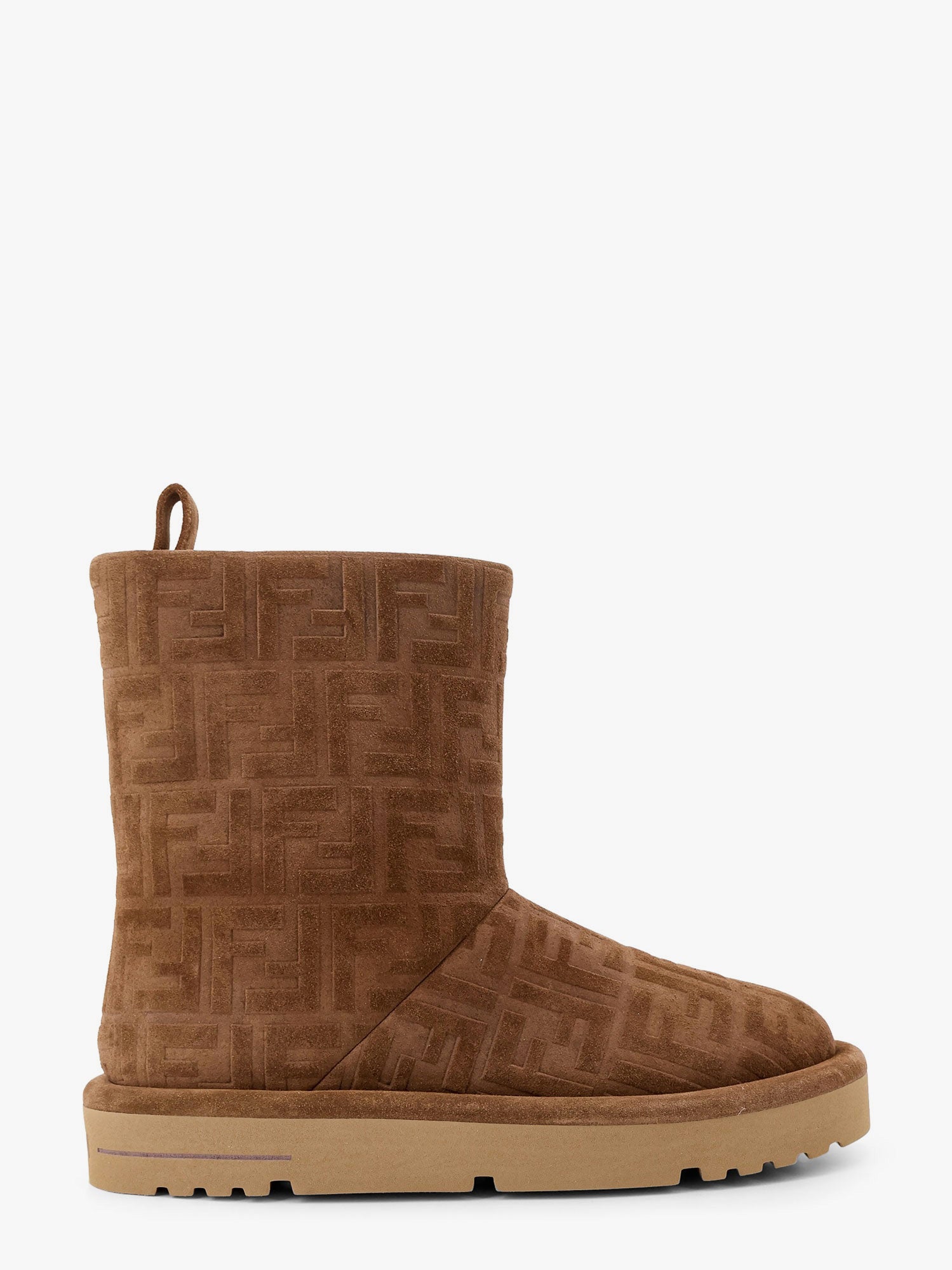 Sneakers och skor FENDI Suede Ankle Boots Brun | 8T8606ASA1F0C23, 0