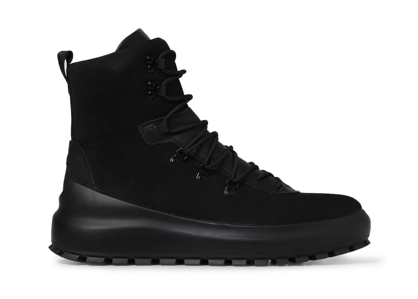 Sneakers och skor Stone Island Lace-Up Ankle Boots Black Svart | 77FWS0404V0029, 0