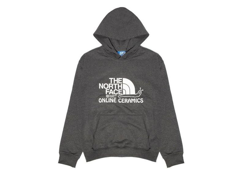 Sweatshirt The North Face x Online Ceramics Regrind Grå | TNF-232 BLK